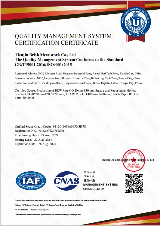 BRISK ISO9001 BRISK ISO9001